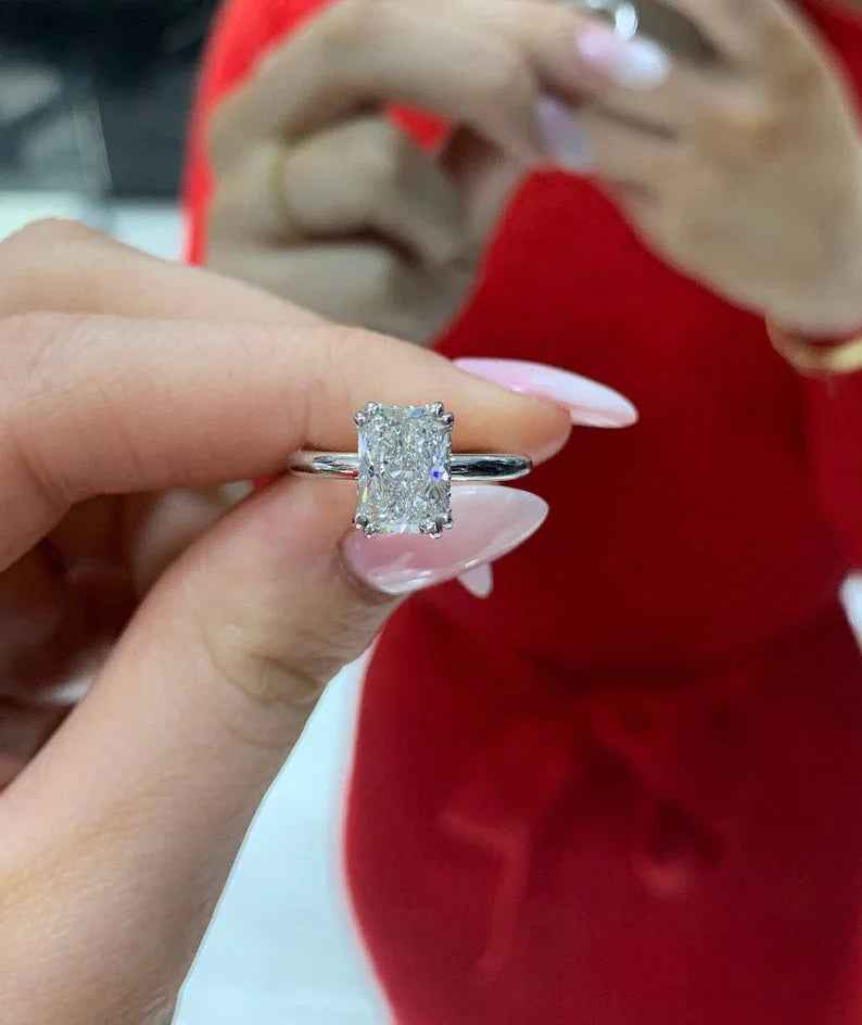 92.5 Silver Cut Diamond Unisex Ring