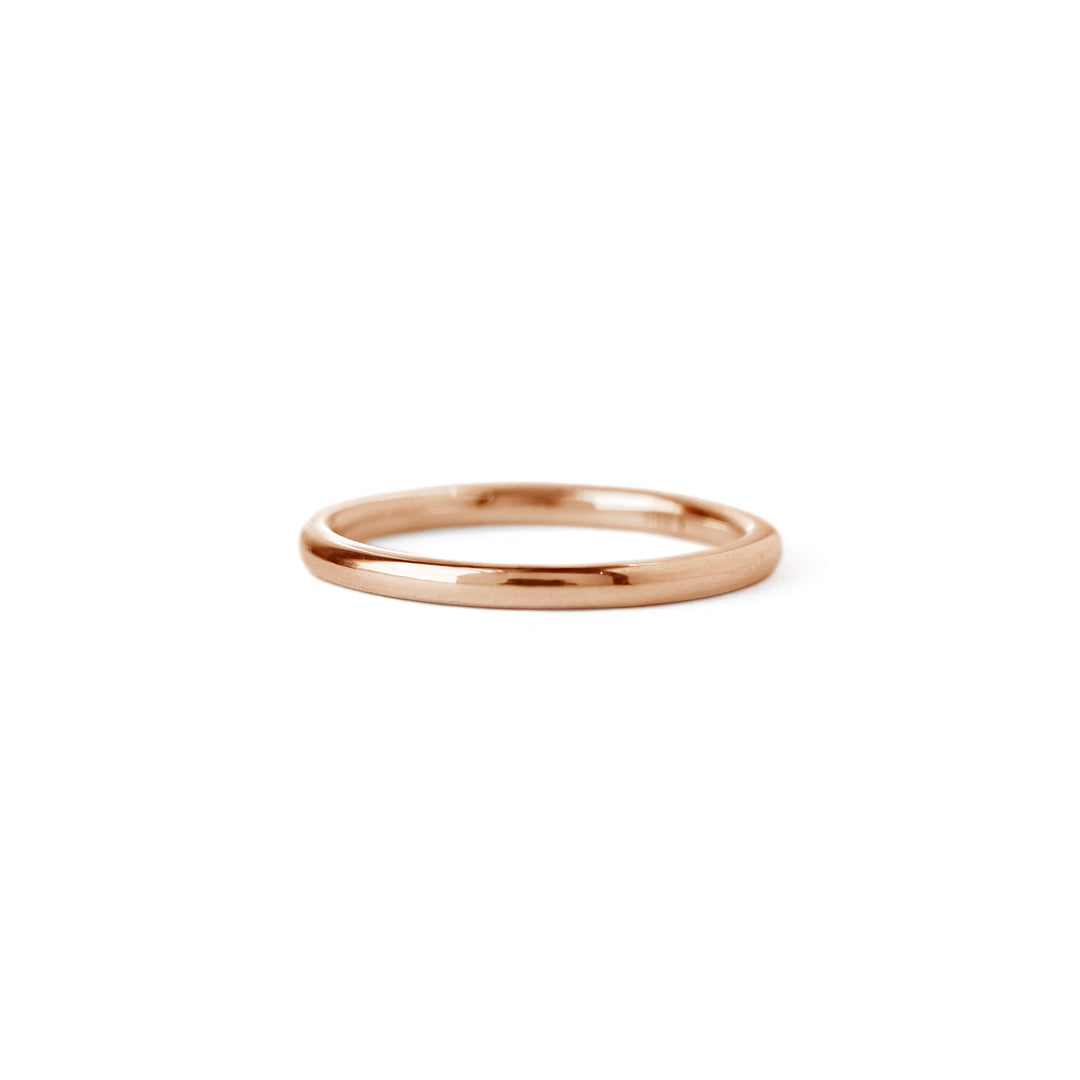 Personalized Tiny Message Ring in 14K Yellow Gold plated