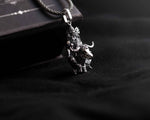 Load image into Gallery viewer, Shivji with Nandi Silver Pendant Chain
