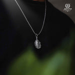 Load image into Gallery viewer, Silver Mahakal Locket With Silver Chain ✨
