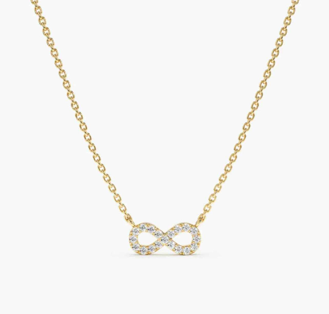 Timeless Elegance: 925 Silver Infinity Necklace