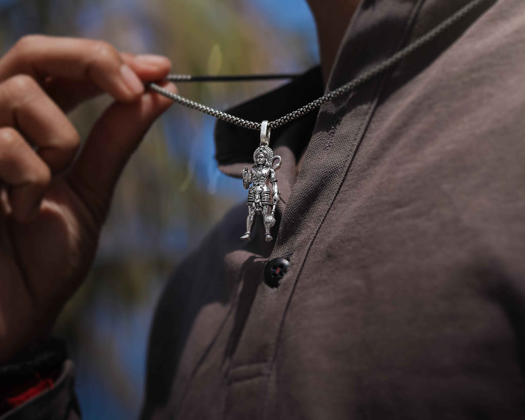 Hanuman ji Pendant Chain