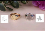 Load image into Gallery viewer, Signature Style: Personalized 925 Silver Signet Rings for Men and Women
