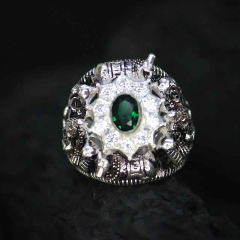 Lord shiva silver ring