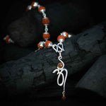 Load image into Gallery viewer, New Om Pendant with Orignal Rudraksha Mala
