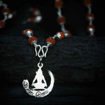Load image into Gallery viewer, Om Namah Shivay Pendent with Orignal Rudraksha Mala

