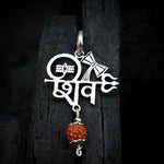 Load image into Gallery viewer, Shiv Silver Pendant
