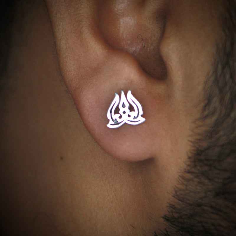Boys trishul earring