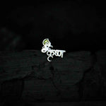 Load image into Gallery viewer, Shree Krishna Silver Earring
