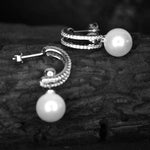 Load image into Gallery viewer, 5 in 1 Pearl Earring
