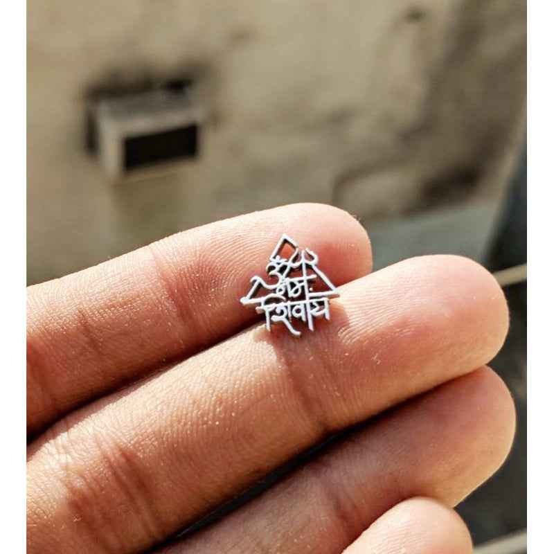 Om Namah Shivay Earring