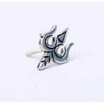 Load image into Gallery viewer, Silver Trishul Earring
