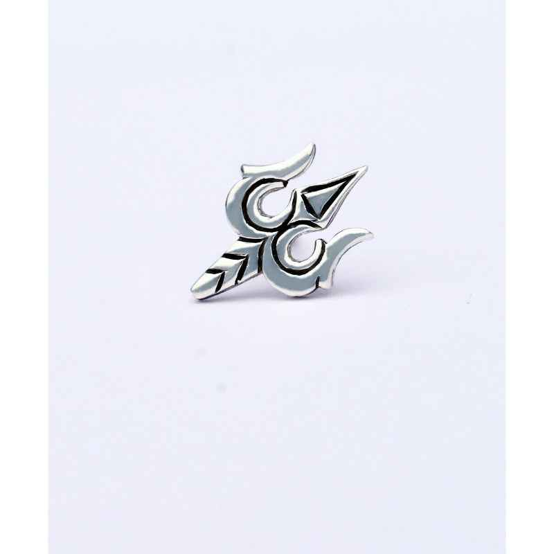 Silver Trishul Earring