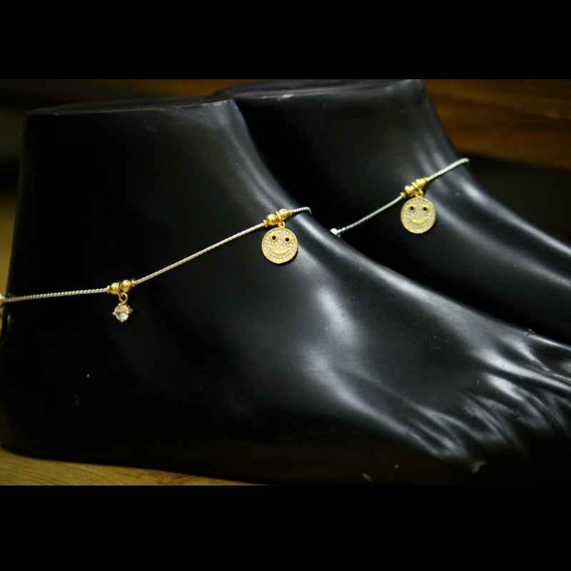 Smiley anklets