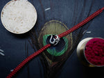 Load image into Gallery viewer, Original Silver Om Rakhi
