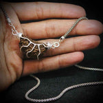 Load image into Gallery viewer, Ek Mukhi Rudraksha Pendant with Oxidised Chain
