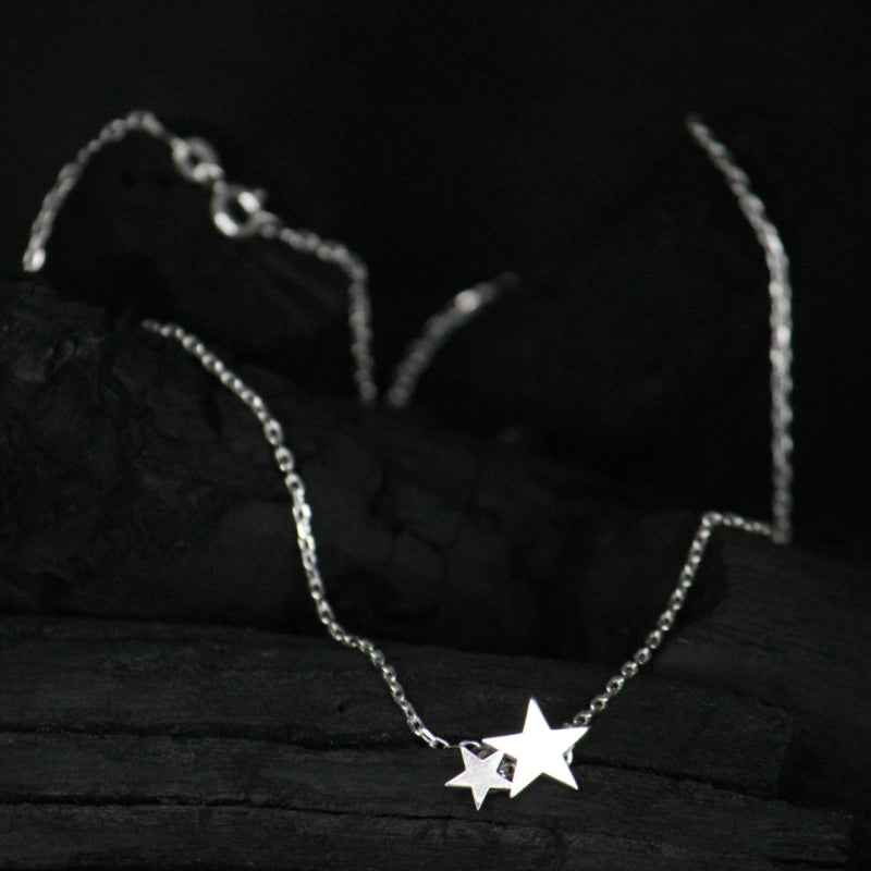 Two Star Pendent Chain