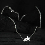 Load image into Gallery viewer, Two Star Pendent Chain

