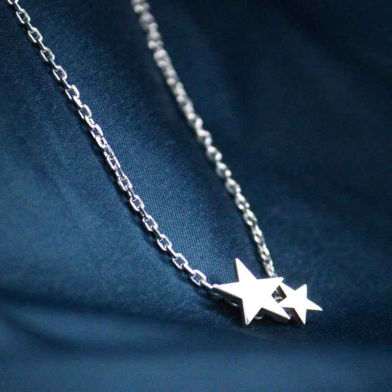 Two Star Pendent Chain