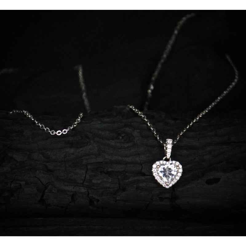 Diamond Heart Pendent Chain