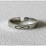 Load image into Gallery viewer, Infinity Original Silver Men's Ring
