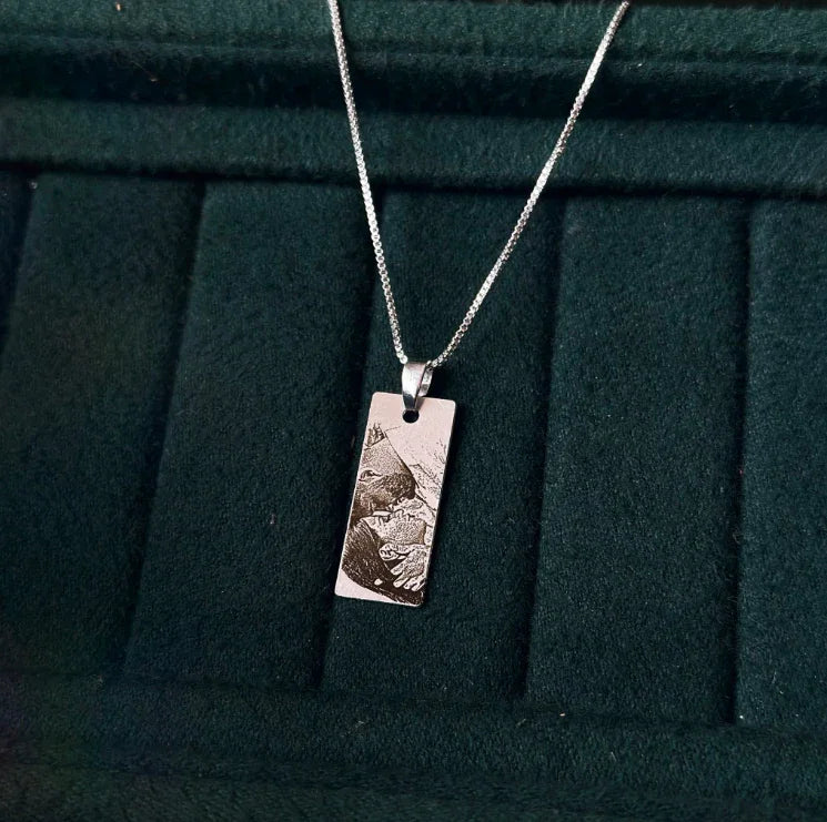 Eye customize photo pendant 92