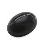 Load image into Gallery viewer, 12.9Ct Natural Black and Grey Sulemani Hakik Oval Gemstone
