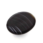 Load image into Gallery viewer, 13Ct Natural Black and Grey Sulemani Hakik Oval Gemstone
