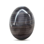 Load image into Gallery viewer, 12.3Ct Natural Black and Grey Sulemani Hakik Oval Gemstone
