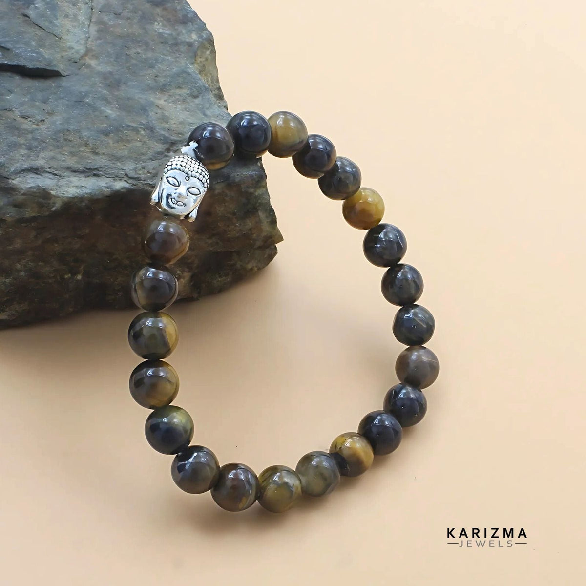 Natural tiger eye stones reiki healing meditation and protections crystal beads bracelet for men and women