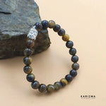 Load image into Gallery viewer, Natural Tiger Eye stones Reiki Healing Meditation and Protections Crystal Beads Bracelet for Men and Women
