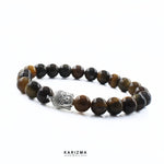 Load image into Gallery viewer, Natural Tiger Eye stones Reiki Healing Meditation and Protections Crystal Beads Bracelet for Men and Women
