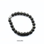 Load image into Gallery viewer, Crystal healing natural Pyrite Beads Bracelet for Men and Women
