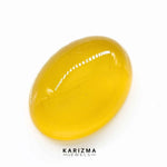 Load image into Gallery viewer, 12.2Ct Natural Yellow Agate (Hakik) Oval Gemstone
