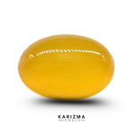 Load image into Gallery viewer, 12.2Ct Natural Yellow Agate (Hakik) Oval Gemstone
