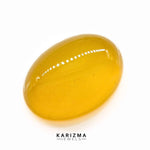 Load image into Gallery viewer, 12.2Ct Natural Yellow Agate (Hakik) Oval Gemstone
