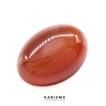 Load image into Gallery viewer, 11.7Ct Natural Orange Agate (Hakik) Oval Gemstone

