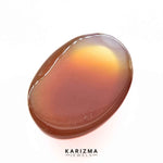 Load image into Gallery viewer, 12.2Ct Natural Orange Agate (Hakik) Oval Gemstone
