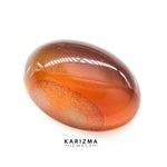 Load image into Gallery viewer, 11.7Ct Natural Orange Agate (Hakik) Oval Gemstone
