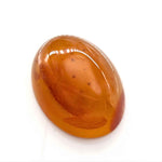 Load image into Gallery viewer, 12.1Ct Natural Orange Agate (Hakik) Oval Gemstone
