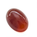 Load image into Gallery viewer, 12.7Ct Natural Orange Agate (Hakik) Oval Gemstone
