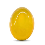 Load image into Gallery viewer, 13.1Ct Natural Yellow Agate (Hakik) Oval Gemstone
