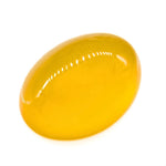 Load image into Gallery viewer, 12.7Ct Natural Yellow Agate (Hakik) Oval Gemstone
