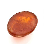 Load image into Gallery viewer, 12.4Ct Natural Orange Agate (Hakik) Oval Gemstone
