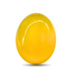 Load image into Gallery viewer, 12.1Ct Natural Yellow Agate (Hakik) Oval Gemstone

