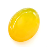Load image into Gallery viewer, 12.7Ct Natural Yellow Agate (Hakik) Oval Gemstone
