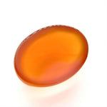 Load image into Gallery viewer, 11.1Ct Natural Orange Agate (Hakik) Oval Gemstone
