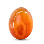 Load image into Gallery viewer, 12.6Ct Natural Orange Agate (Hakik) Oval Gemstone
