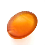 Load image into Gallery viewer, 12.6Ct Natural Orange Agate (Hakik) Oval Gemstone
