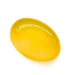 Load image into Gallery viewer, 12.2Ct Natural Yellow Agate (Hakik) Oval Gemstone
